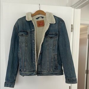 Levi's Sherpa Lined Denim Jacket